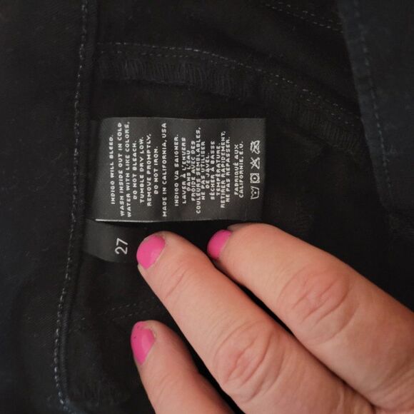 * * JBRAND BLACK BUCKLE JEANS Final Discount - Picture 3 of 13